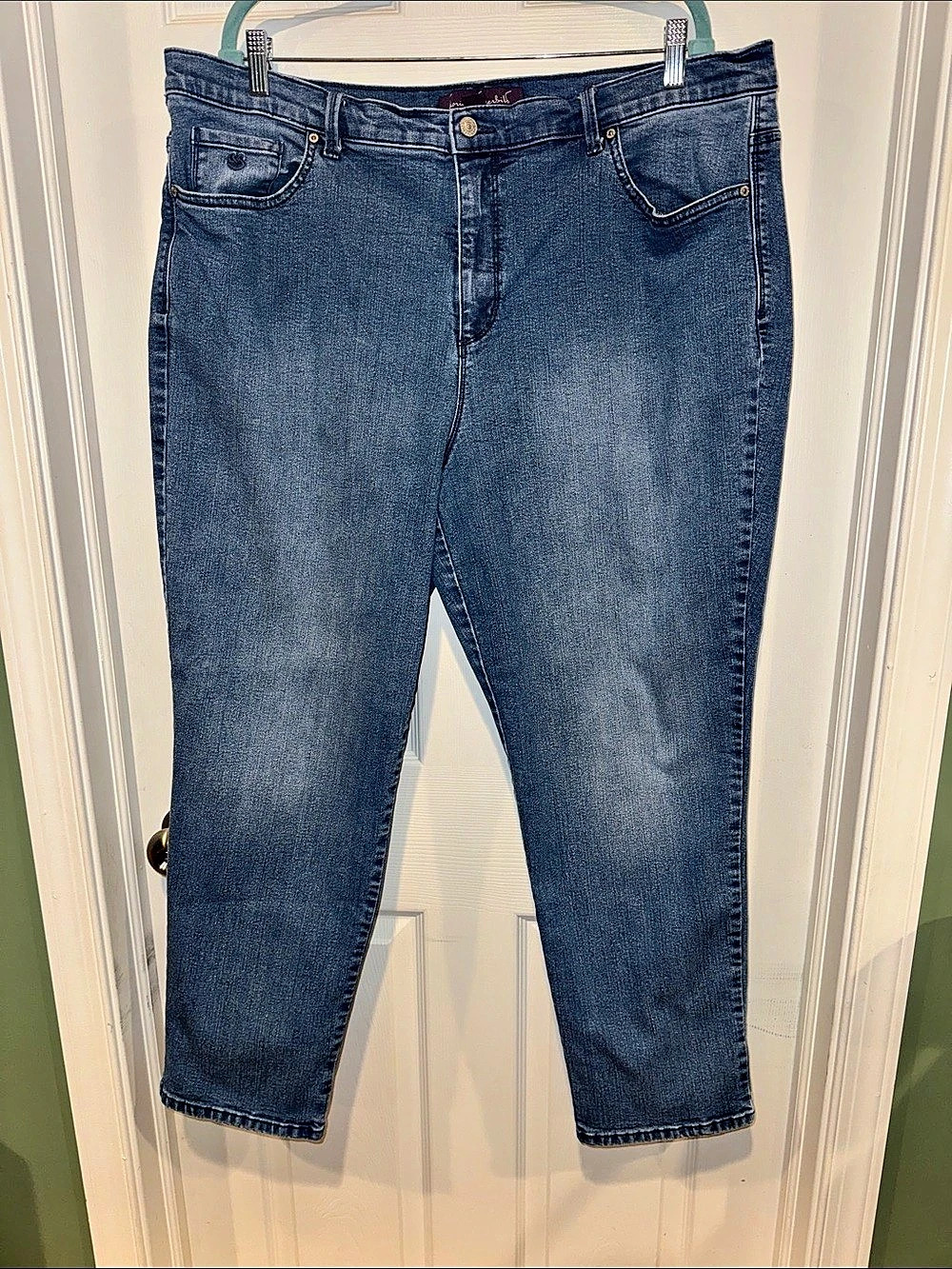 Gloria Vanderbilt Amanda Straight Leg Jeans Size 22W